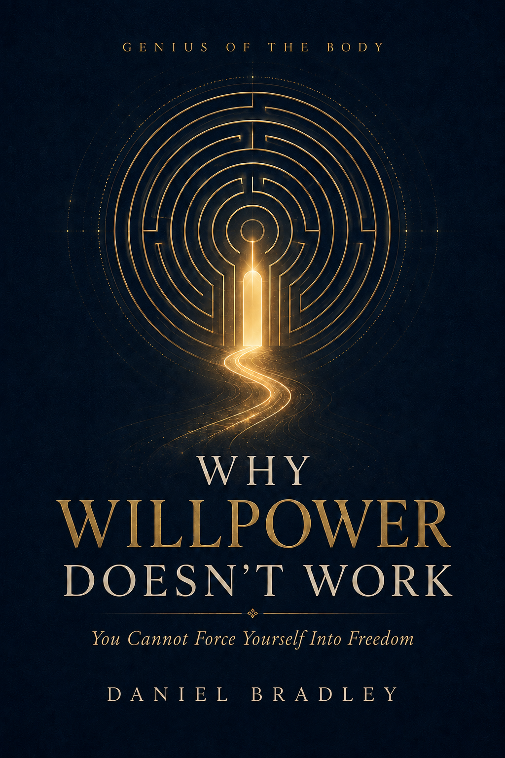 Why Willpower Doesn&rsquo;t Work by Daniel Bradley — book cover